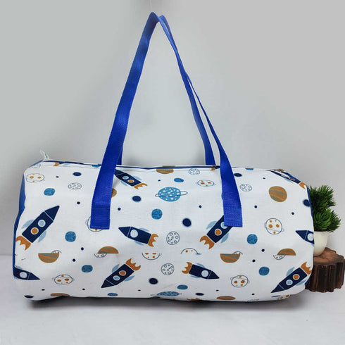 Personalised Kids Large Duffle Bag & Box Pouch Combo Gift Set